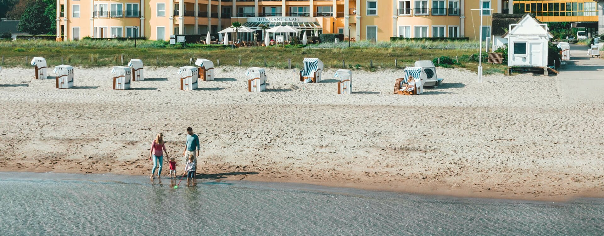 Urlaub am Timmendorfer Strand bei Scharbeutz, auch ideal für Urlaub an der Ostsee mit Kindern