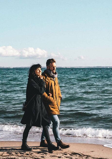 Spaziergang am Strand